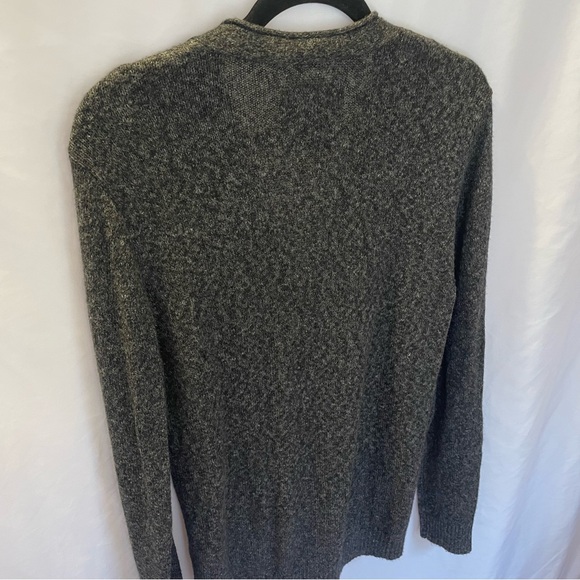 Abercrombie & Fitch Cardigan Medium Front Pocket Academia Sweater Grandpacore - Picture 12 of 16